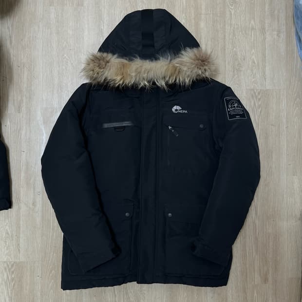 네파 남성 덕다운 후드 패딩 XL/105 