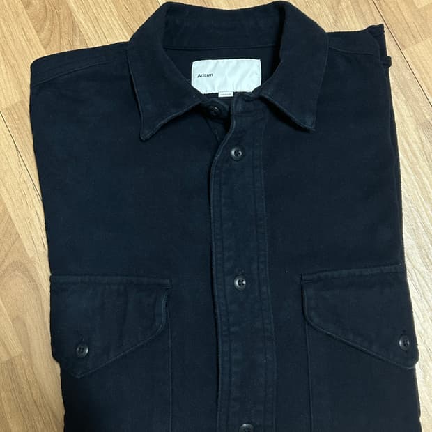 ADSUM 애드섬 빅포켓 워크셔츠 다크네이비