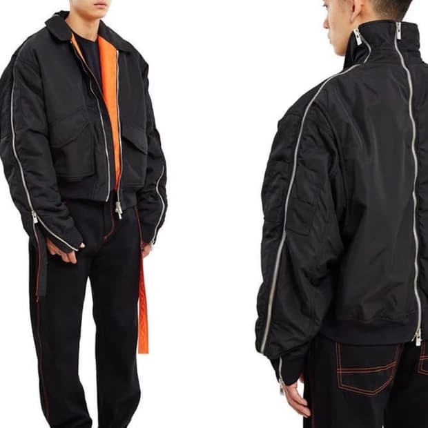 와이프로젝트 디스트럭티드 봄버 자켓(XS)