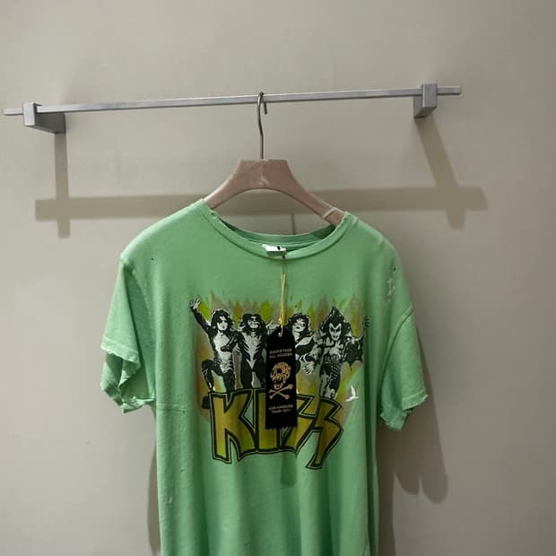 Made worn kiss밴드 티셔츠