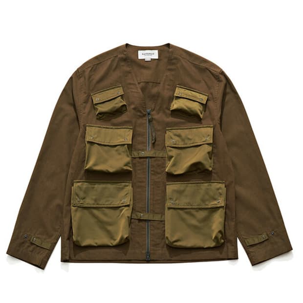 이스트로그 Multi pocket shirt jacket s size