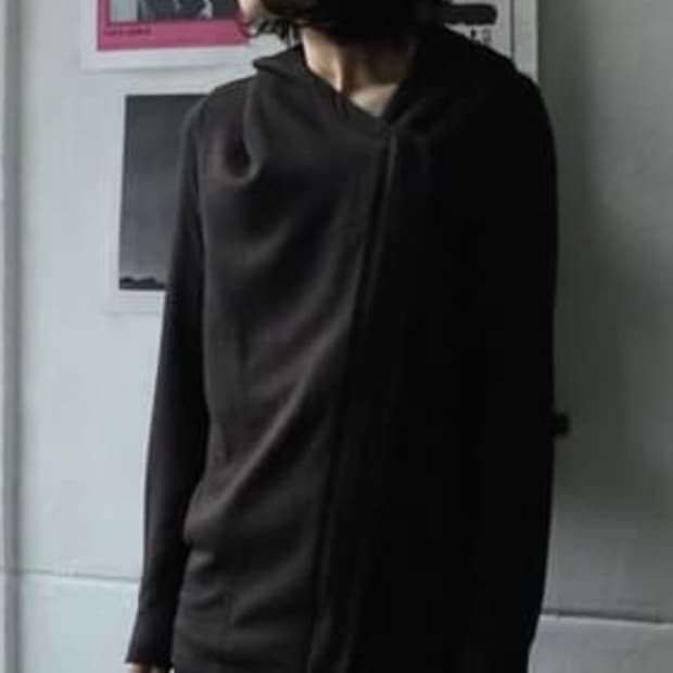 헬무트랭 사선 후드집업 P