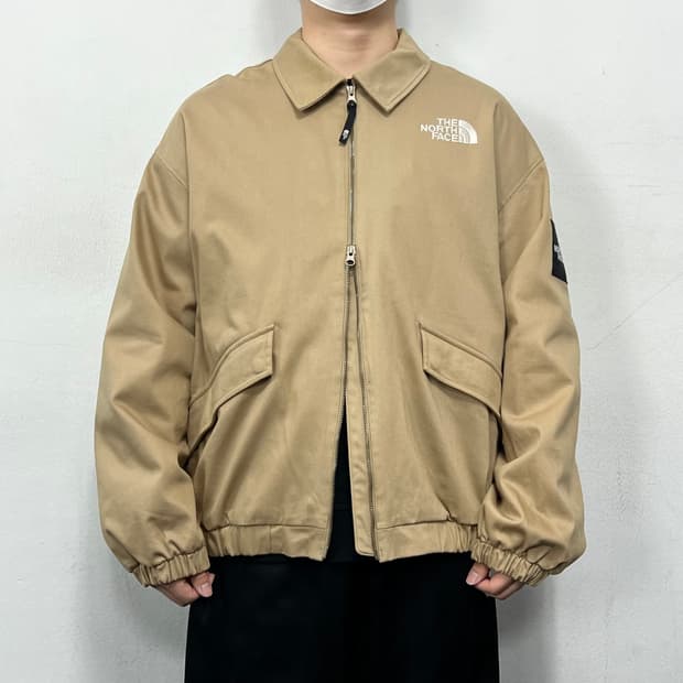 노스페이스 화이트라벨 빌런 히트 블루종