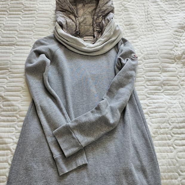 몽클레어 여성 후드 원피스