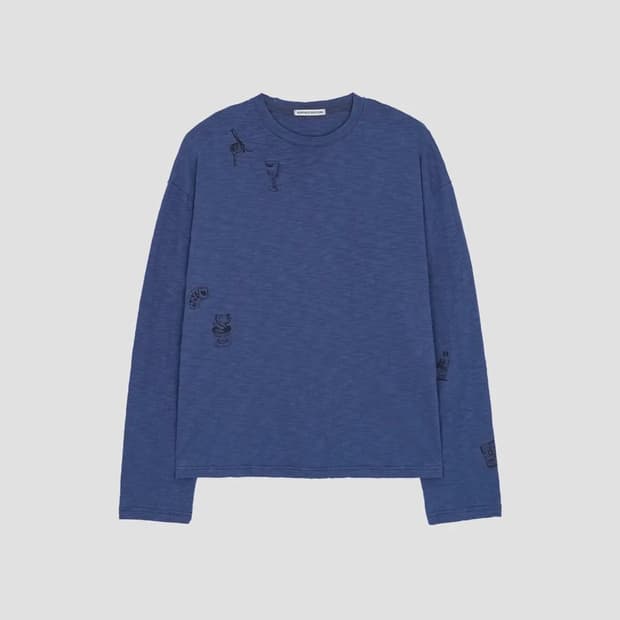 서피스에디션 타투 슬리브 티셔츠