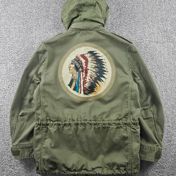 데님앤서플라이 랄프로렌 인디언 M65 필드 자켓 ( S ) / 11428