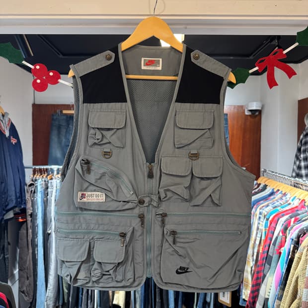 나이키 삼나스포츠 피싱베스트 탄창조끼 90s L