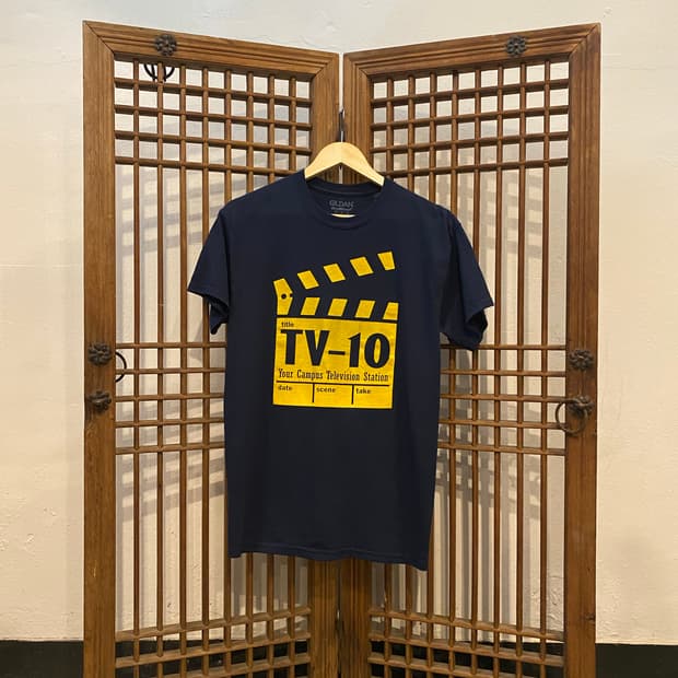 빈티지 TV-10 그래픽 티셔츠