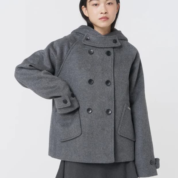 미세키서울 코트 차콜