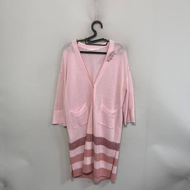 레니본 니트 가디건 55