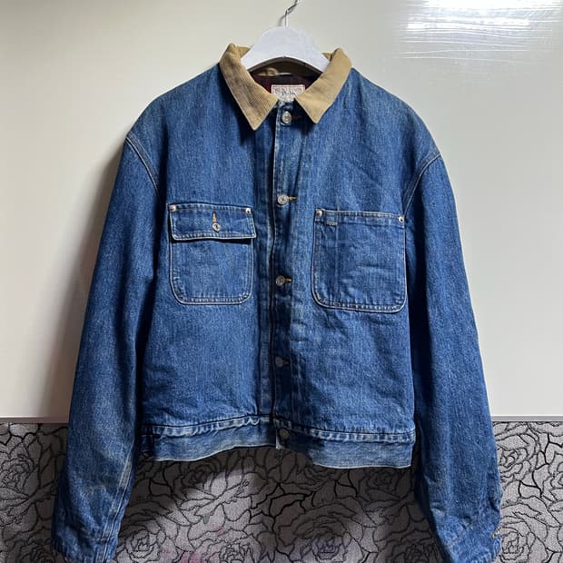 빈티지 폴로 랄프로렌 덩가리 데님 자켓