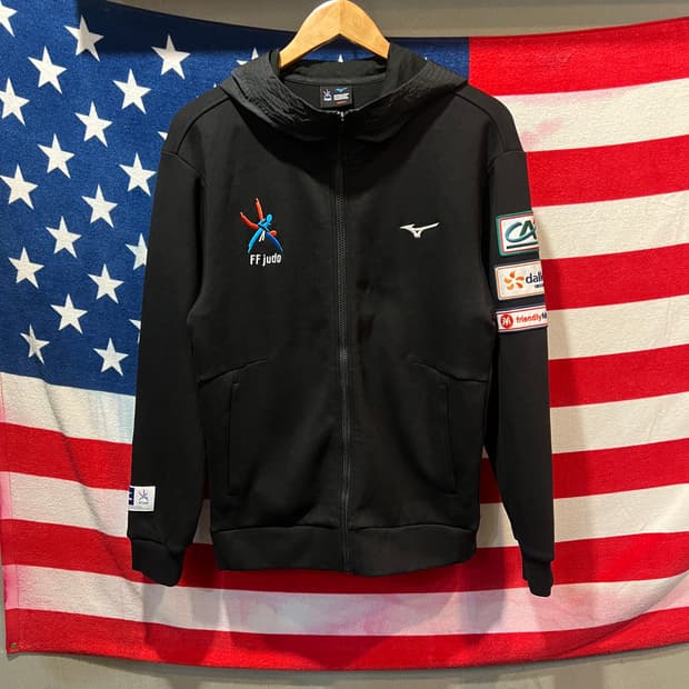 미즈노 유도 후드집업