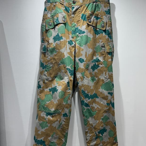 초레어* 60s 동독군 NVA 카모 팬츠 (1)