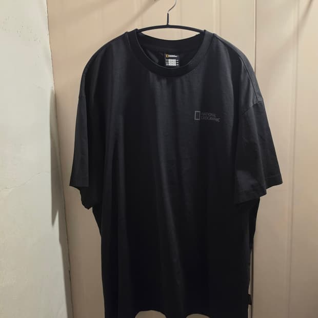 3xl 내셔널지오그래픽 크라즈 반팔 티셔츠 블랙