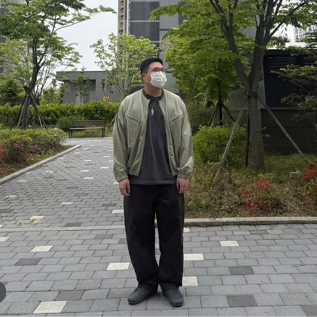 하버색 여름자켓 110