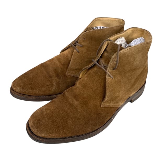 로크 1880 켐프톤 스웨이드 척카 부츠 브라운 7(260)