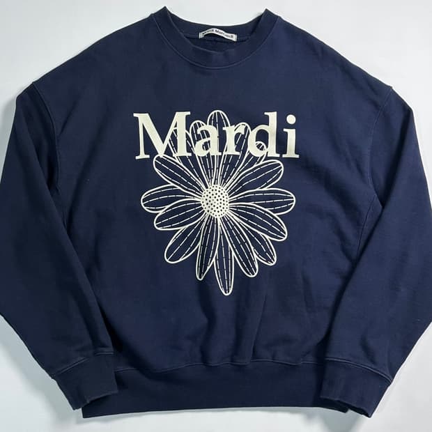 마르디메르크디 네이비 맨투맨