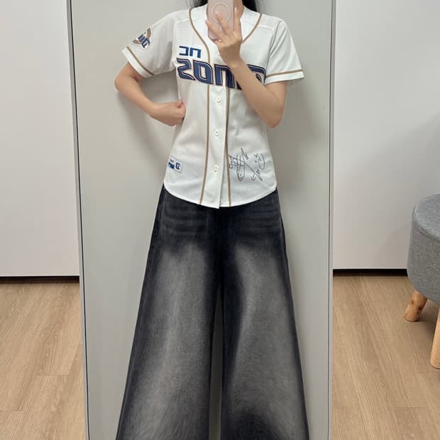 NC다이노스 나성범 마킹 선수 싸인 홈 유니폼