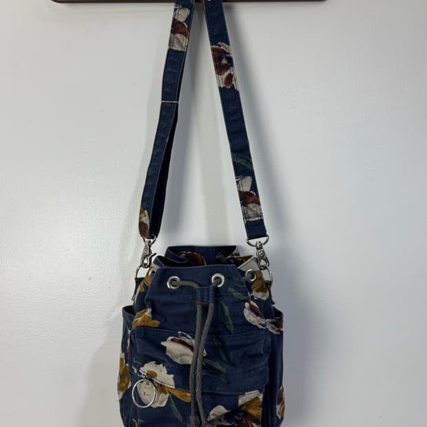 요시다포터 2way 플로럴패턴 벌룬삭