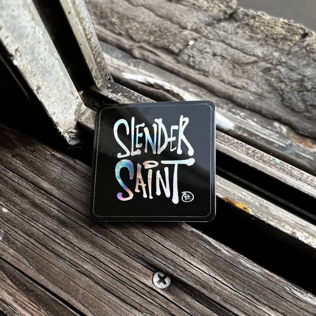 Slender Saint LOGO Sticker 한정수량 