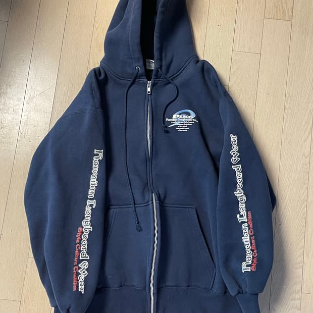빈티지 piko 후드집업 네이비