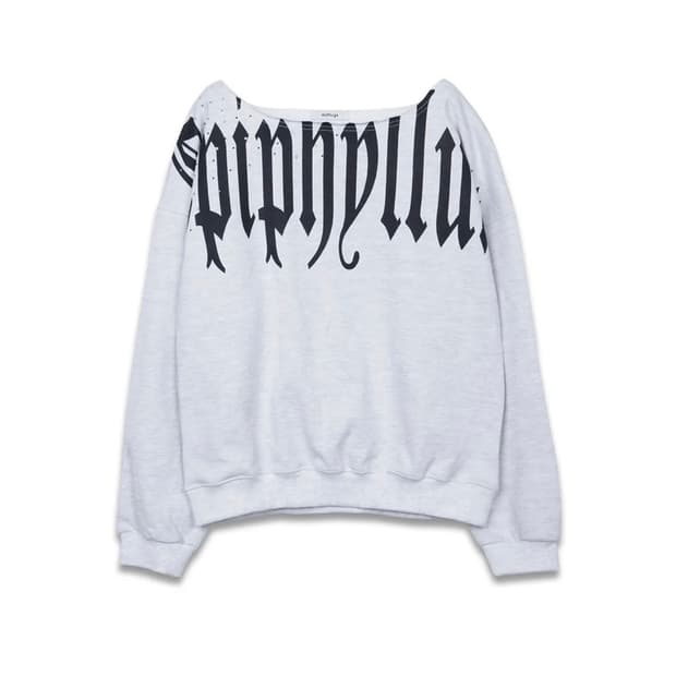 도프셉 에피 보트넥 스웻셔츠 그레이