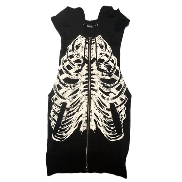 Skull hoodie onepiece