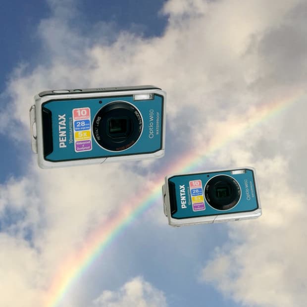 레어!) 펜탁스 옵티오 w60 Optio 빈티지 디카