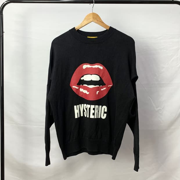 히스테릭 글래머 립 니트