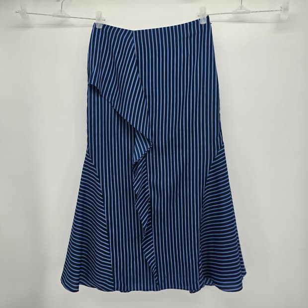 BANANA REPUBLIC 스트라이프 플레어 스커트