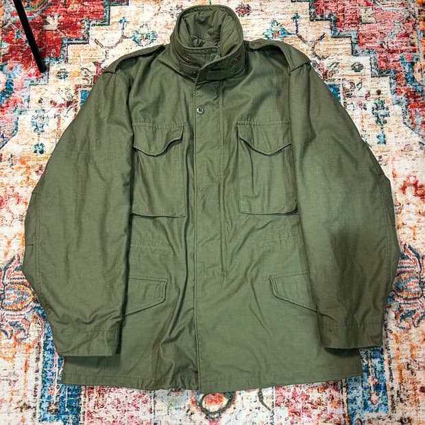 [XL] 70s 알파 인더스트리 군납용 m-65 필드자켓 OG-107