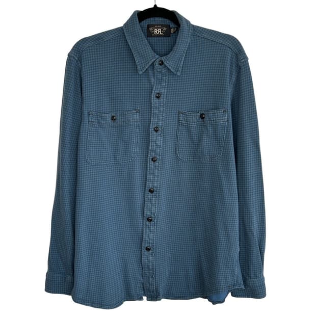 RRL 더블알엘 하운즈투스 긴팔 셔츠