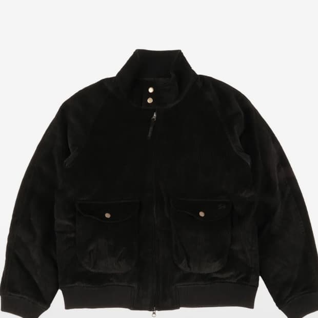 Ertr 이알티알 코듀로이자켓 블랙 L 새상품