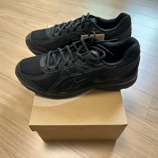 아식스 조그 100 S 블랙 - 2E 와이드 280