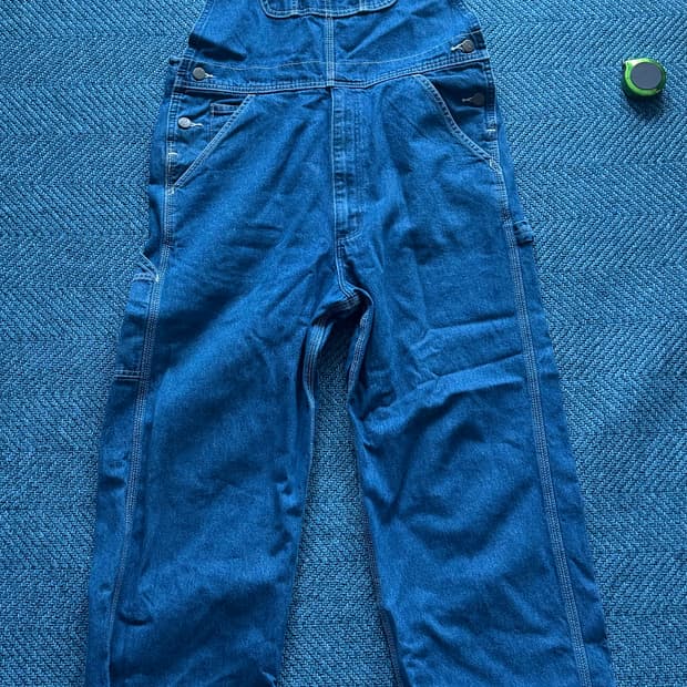 칼하트 데님 오버롤