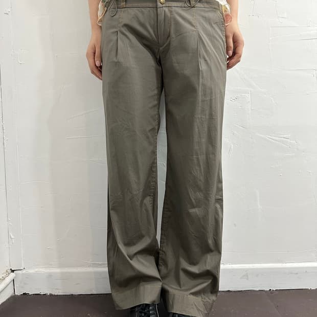 noble birth string detail pants
