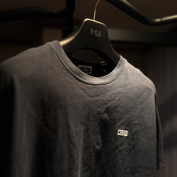 키스 [민트급.정품] 벨벳 로고 반팔티 맨투맨 L(10로ㄱㆍ