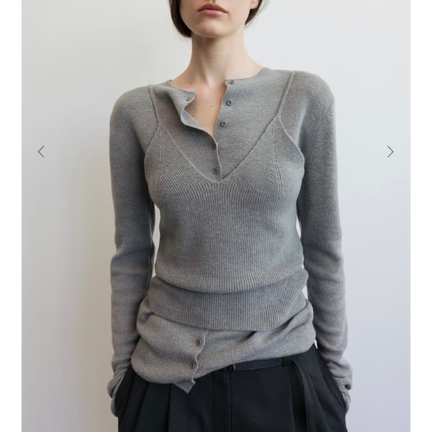 르917 LE17SEPTEMBRE ANNE KNIT CARDIGAN