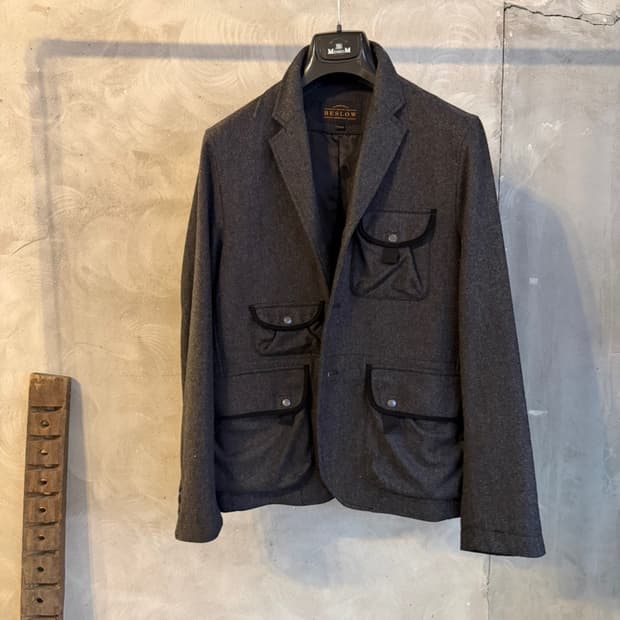 비슬로우 유틸리티 자켓 남성 95-슬림100