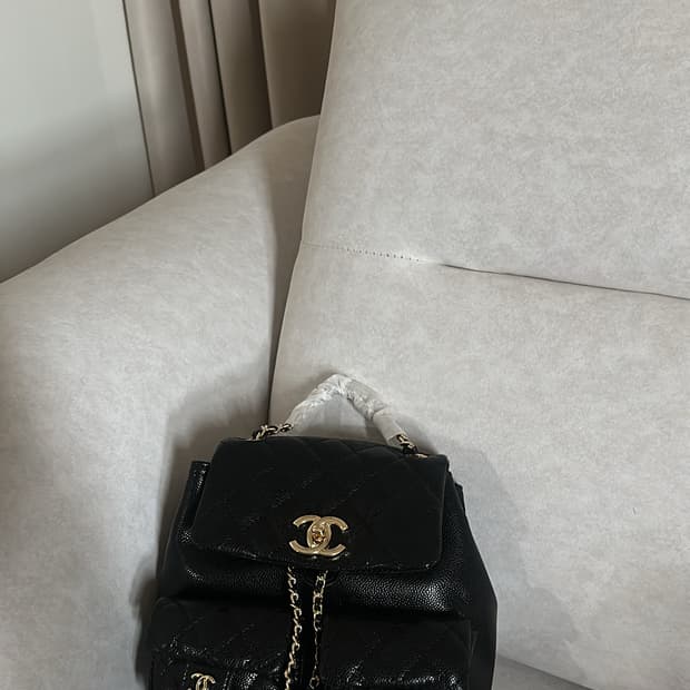 샤넬 투포켓 백팩