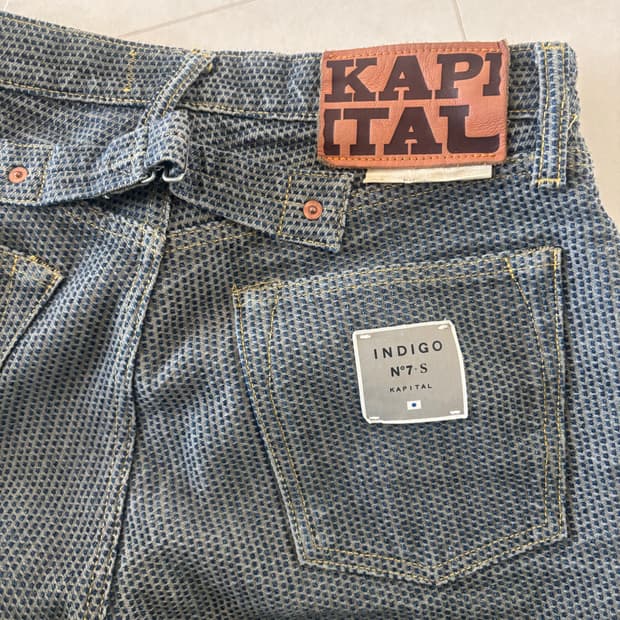 캐피탈 센츄리 데님 팬츠 no7
