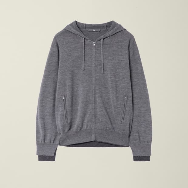 누마레 ee 니트 후드집업