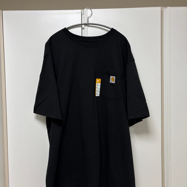 칼하트 루즈핏 반팔 블랙 XL 새상품