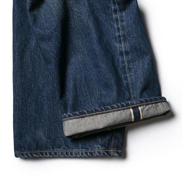 뤡코즈 와이드 셀비지 데님 1사이즈