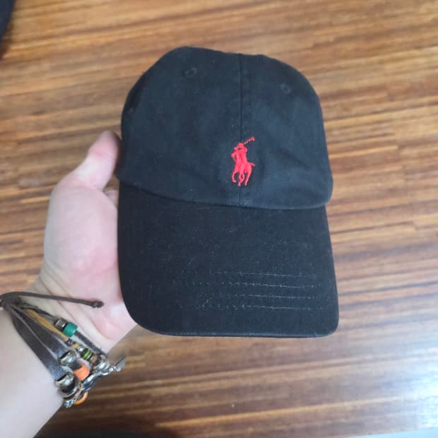 폴로랄프로렌 볼캡 모자 블랙 59cm