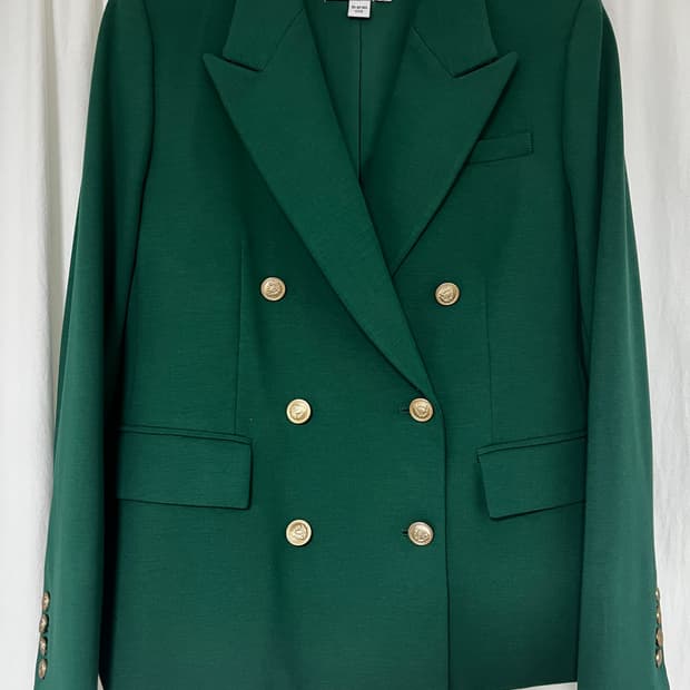 MORGAN 모르간 금장 더블버튼 블레이저 / 77사이즈