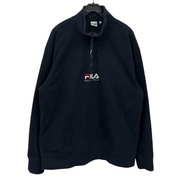 휠라 반집업 후리스