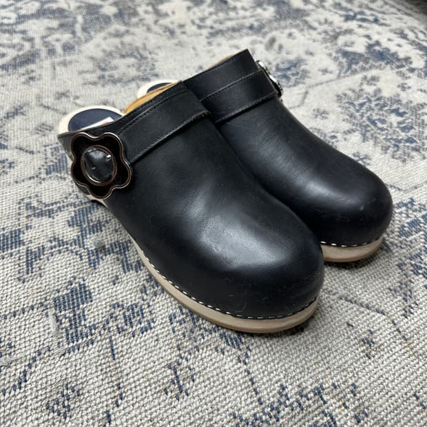 Kenzo 겐조 플라워버클 클로그40