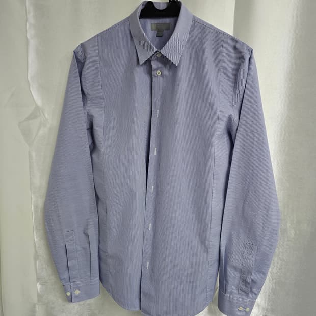 코스 블루 스트라이프 셔츠 (1858)