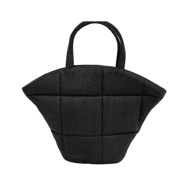 트리코 꼼데가르송 울 토트백